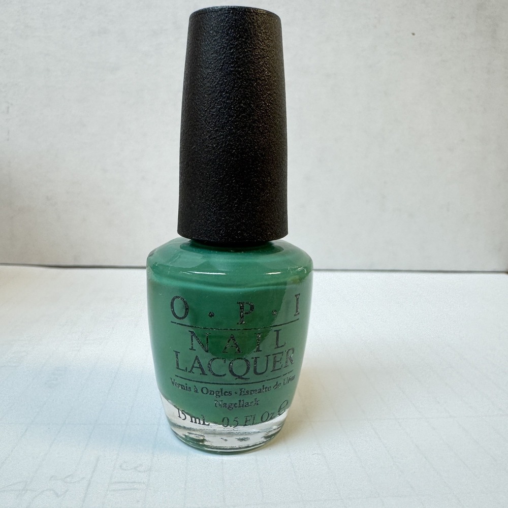OPI 'Jade Is The New Black' NL H45 Nail Lacquer Polish .5 oz